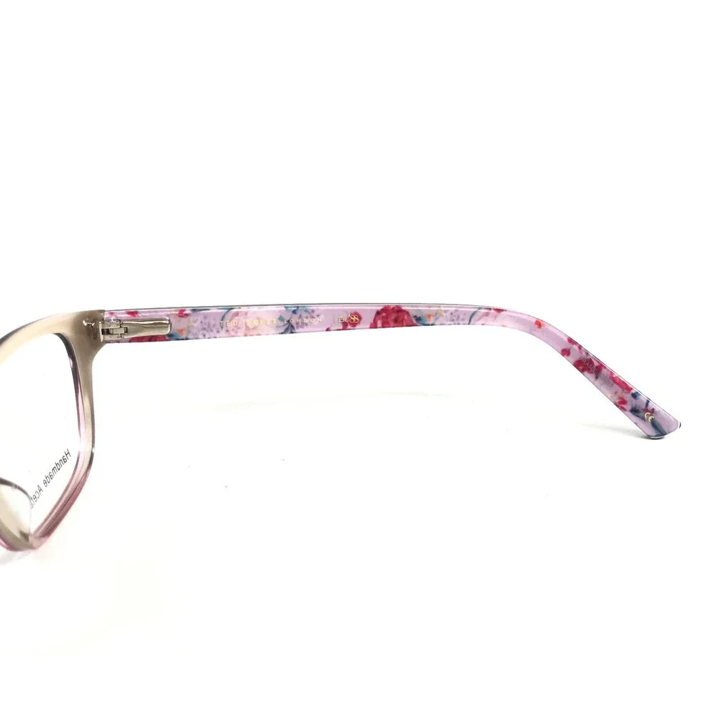 Ted Baker Eyeglasses Frames B966 PUR Purple Gradient Cat Eye Full Rim 49-15-135